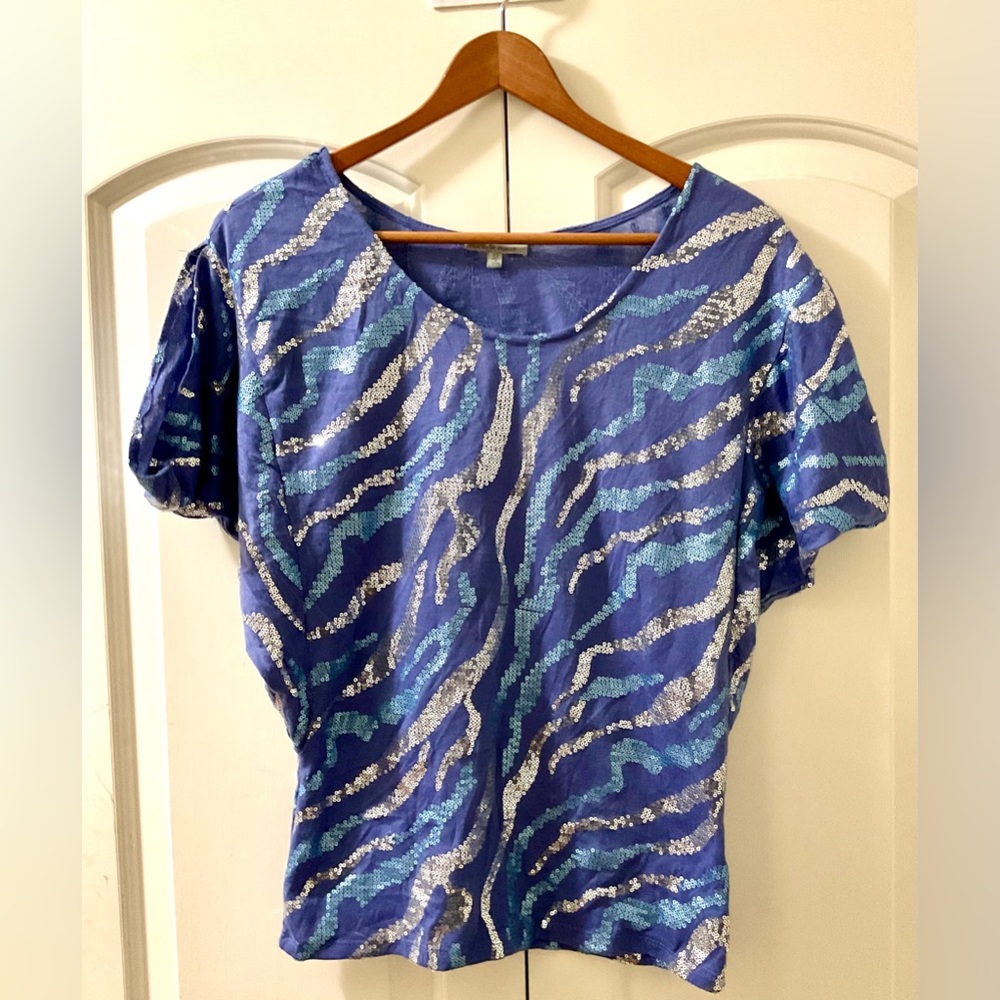 Charlotte Russe top with sequins, Size XS